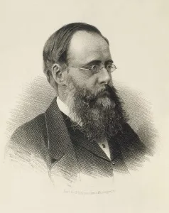 COLLINS, William Wilkie (1824-1889). Portrait of Collins from an English edition of "My Miscellanies" (London, 1875). Litography. SPAIN. Barcelona