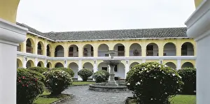 Colombian Prints: COLOMBIA. CAUCA. PopayAn. Cloister of the convent of San Francisco