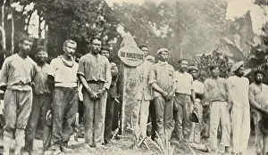Explorers Prints: Colonel Rondon, third from left