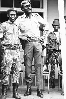 Knives Prints: Colonel Samuel Chiwale, Commander-in-Chief of the Armed Forces of UNITA, Feb. 1976