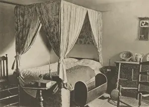 Hale Prints: A colonial bedroom in Deerfield