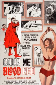 Painter Prints: COLOR ME BLOOD RED, Gordon Oas-Heim, (top right), 1965
