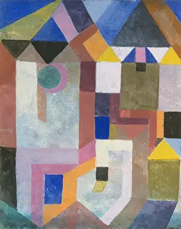 Pleasure Prints: COLORFUL ARCHITECTURE, by Paul Klee