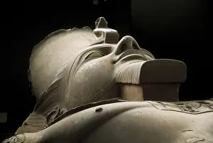 Egyptian Empire Prints: Colossal Statue of Ramses II. 13th c