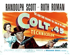 Images Dated 13th June 2007: COLT.45, Ruth Roman, Randolph Scott, 1950