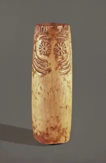 Prehistoric Prints: Column Idol. ca. 5000 BC. Neolithic art