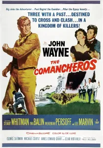 Whitman Prints: THE COMANCHEROS, l-r: John Wayne