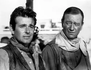Whitman Prints: THE COMANCHEROS, from left: Stuart Whitman