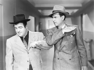 Images Dated 7th January 2015: HERE COME THE CO-EDS, from left: Lou Costello, Bud Abbott, 1945