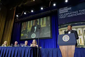 Keith Prints: Comedian Roy Wood Jr. hosts the 2023 White House Correspondents Association dinner