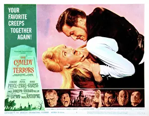 Price Prints: THE COMEDY OF TERRORS, Joyce Jameson, Vincent Price, 1963