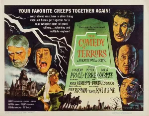 Jameson Prints: THE COMEDY OF TERRORS, US poster art