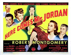 2017 Prints: HERE COMES MR. JORDAN, James Gleason