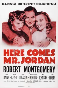 Keyes Prints: HERE COMES MR. JORDAN, US poster art