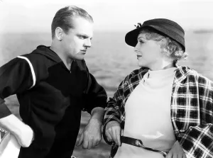Shipboard Prints: HERE COMES THE NAVY, from left: James Cagney, Gloria Stuart, 1934