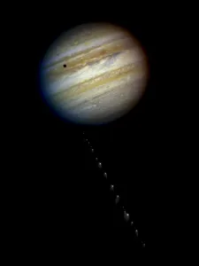 Astronomy Prints: Comet P/Shoemaker-Levy 9 approaching Jupiter on May 17