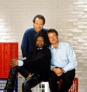 Tv Special Prints: COMIC RELIEF V, Billy Crystal, Whoopi Goldberg, Robin Williams, 1992