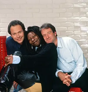 Television Prints: COMIC RELIEF V, from left: Billy Crystal