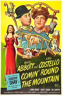 Pitcher Prints: COMIN ROUND THE MOUNTAIN, US poster