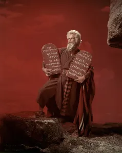 2005 Prints: THE TEN COMMANDMENTS, Charlton Heston, 1956