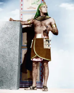 Moses Prints: THE TEN COMMANDMENTS, Charlton Heston, 1956