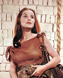 Paget Prints: THE TEN COMMANDMENTS, Debra Paget, 1956