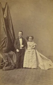 Wealthy Prints: Commodore George Washington Morrison Nutt and Minnie Warren