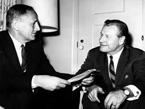 Rockefeller Prints: Common Cause chairman John W. Gardner and Nelson Rockefeller