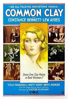 Constance Prints: COMMON CLAY, Constance Bennett