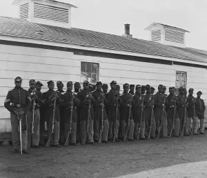 Images Dated 27th January 2009: Company E, 4th U.S. Colored Infantry