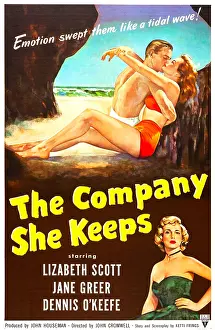 Lizabeth Prints: THE COMPANY SHE KEEPS, US poster