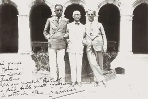 Manuel De 1876 1946 Prints: Composers Alfredo Casella, Manuel de Falla and Gian Francesco Malipiero (Venice)