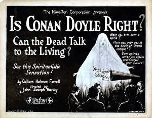 Ghost Prints: IS CONAN DOYLE RIGHT?, titlecard, 1923