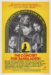 Dylan Prints: THE CONCERT FOR BANGLADESH, US poster art