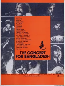 Eric Prints: THE CONCERT FOR BANGLADESH, US poster art