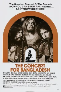 Dylan Prints: THE CONCERT FOR BANGLADESH, US poster art