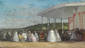 Eugene Prints: Concert at the Casino of Deauville