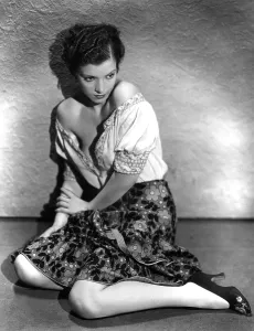 Peasant Blouse Prints: CONCHITA MONTENEGRO, 20th Century-Fox, 1937