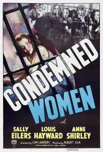 Eilers Prints: CONDEMNED WOMEN, US poster art