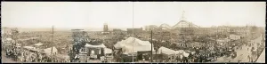 Brooklyn Prints: Coney Island, the destruction of Dreamland by fire