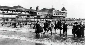 Turn Of The Century Prints: Coney Island at the turn-of-the-century. Courtesy: CSU Archives / Everett Collection