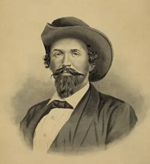Shirt Prints: Confederate General, John Hunt Morgan, c. 1864