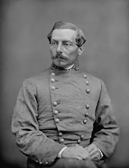Officer Prints: Confederate General Pierre Gustave Toutant-Beauregard commanded the shelling of Fort Sumter on April 12-13