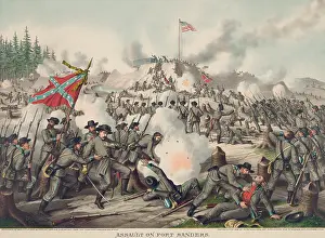 Shelling Prints: Confederates led by Gen. James Longstreet assault on Fort Sanders in Knoxville