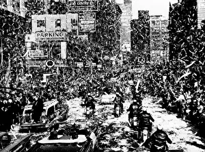 Celebration Prints: Confetti pours down in New York City to honor John Glenn
