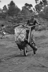 Bicycle Prints: CONGO, Democratic Republic of