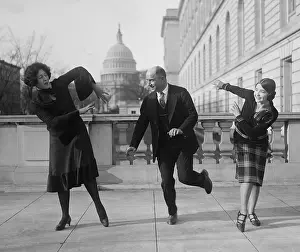 Jazz Prints: Congressman John Lanneau McMillan of South Carolina dances the Charleston, Feb.23, 1926