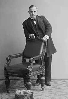 Stool Prints: Congressman William McKinley, represented a district in Northeast Ohio