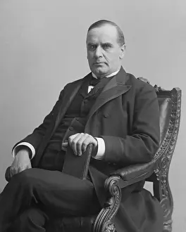 Mckinley Prints: Congressman William McKinley, represented an often gerrymandered district in Northeast Ohio