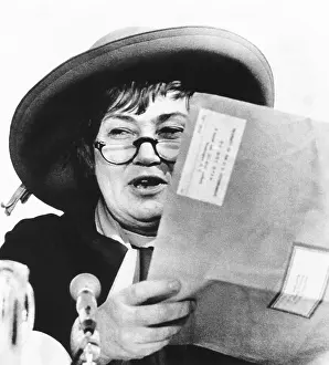 Abzug Prints: Congresswoman Bella Abzug held her CIA file